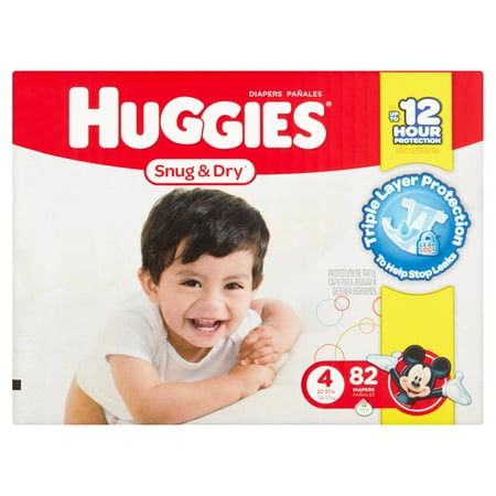 diapers huggies snug dry