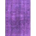 thumbnail image 1 of Ahgly Company Indoor Rectangle Oriental Purple Industrial Area Rugs, 7' x 9', 1 of 4