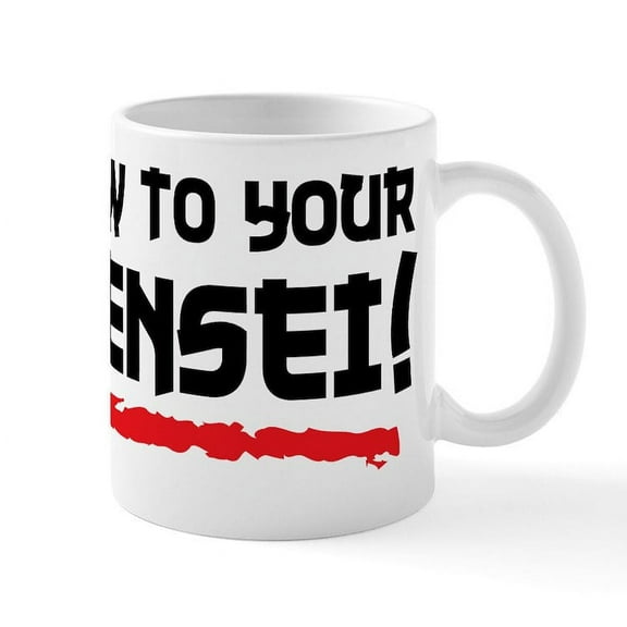 CafePress - Sensei Mug - 11 oz Ceramic Mug - Novelty Coffee Tea Cup