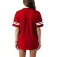 thumbnail image 3 of Replica Football Jerseys for Men Unisex Classic Blank Workout Sport Shirts Casual Fitness Outfits Red 3XL, 3 of 5