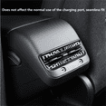 thumbnail image 4 of Custom-Fit Rear Air Vent Cover for Tesla Model Y 2021-2023 Easy Non-Destructive Installation Black, 4 of 9