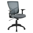 thumbnail image 1 of Serta Essentiel Hartford Chaise de Bureau en Maille Grise Moderne avec Base en Nylon, 1 of 5