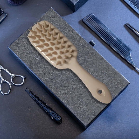 Hair Brush for Scalp Massage and Deep Cleansing - Long Handled Shampoo Brush for Home Use