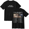 thumbnail image 2 of Kota The Friend No Rap On Sunday Tour 2025 Merch Cotton T-Shirt Women Men Casual Crewneck Short Sleeve Tee, 2 of 3