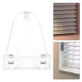 thumbnail image 3 of SHISUYAN 4Pcs Blinds Holding Down Bracket Prevent Shaking Diy Enthusiasts Home Use, 3 of 8