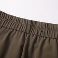 thumbnail image 6 of Womens Slacks Women Slacks Casual Pants Wide Leg Double Wear Straight Leg Womens Wide Leg Dress Pants Khaki XXXL, 6 of 6