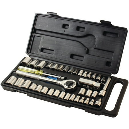 Schedule 40 Pvc Socket - HB Smith Tools 79940 40-Piece Drop-Forged Socket Set