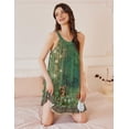 thumbnail image 4 of Ekouaer Nightgowns for Women Sleeveless Night Gown V Neck Sleep Shirt Chemise Night Shirt Soft Sleep Dress, 4 of 6