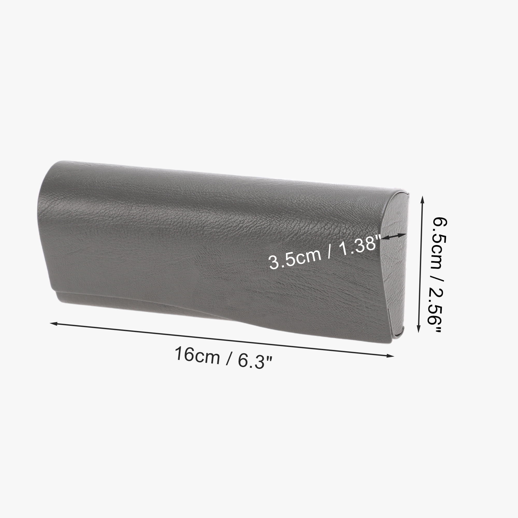 Unique Bargains Tree Pattern Eyeglasses Case Portable Eyeglasses Storage Gray