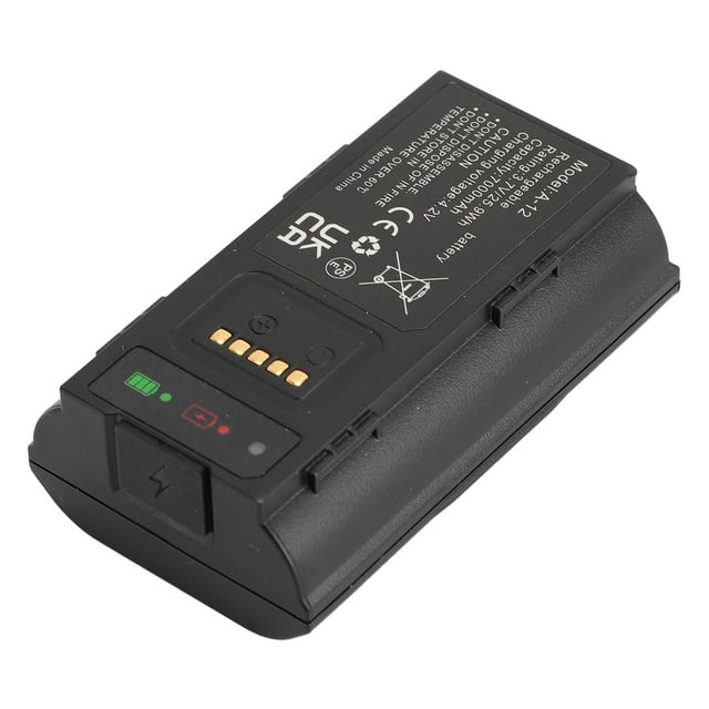 Wireless Security Camera Battery, Safe Wireless Video Doorbell Battery Easy Install Micro Input Port for Repairing