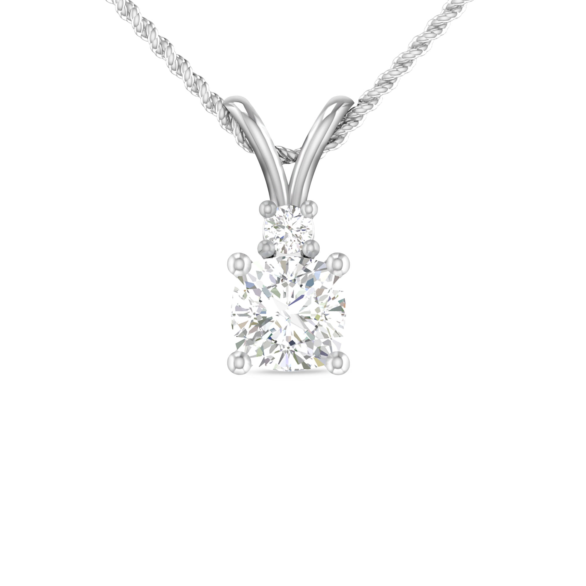 Details about   14k White Gold Oval Pink Topaz And Diamond Pendant with 18" Chain 