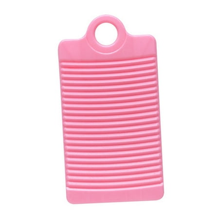 Baoblaze Hand Washing Clothes Tool Home Clothing Clean Tool Hand Wash Board for Household Pink