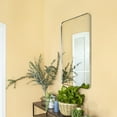 thumbnail image 5 of TEHOME Kengston Comtemporary Chrome Metal Framed Rectangle Bathroom Vanity Mirror 20x30'', 5 of 12