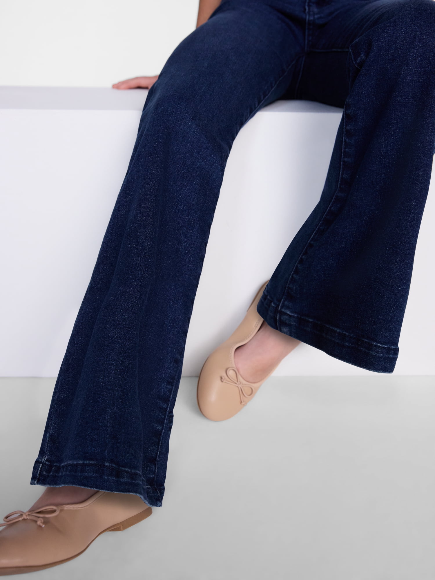 Wonder Nation Girls Flare Jean, Sizes 5-18
