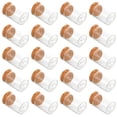thumbnail image 3 of Weiweiguan 20pcs Scientific Experiment Test Tubes Pollen Storage Container with Cork, 3 of 7