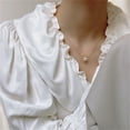 thumbnail image 4 of Chaîne de Perles Mode, Imitation Perle Géométrique Simple Pendentif Perle Chaîne Fine Design Exquis, 4 of 6