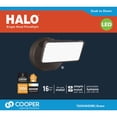 thumbnail image 2 of Cooper Lighting 101562 Halo Lumen Selectable Bronze Dusk To Dawn LED Floodlight Fixture, 2 of 2