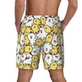 thumbnail image 2 of Lsque Mens Swim Trunks Cartoon Chicken Pattern - Bathing Suit Compression Liner - Beach Swim Shorts Swimwear - (S-3XL) - Stretch Quick Dry -3X-Large, 2 of 9