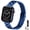 Dark Blue, variant on WFEAGL Thin Band Apple Watch Stainless Steel Metal Replacement Adjustable 38mm 40mm 41mm