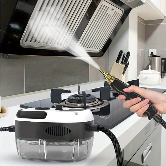 Steam Cleaner,1500W Portable High Pressure Steam Cleaning Machine with 3 Brush Heads for Home, Kitchen, Bathroom