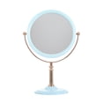 thumbnail image 1 of MasteelfCA Round Mirror European-style Mirror Desktop Mirror Double-sided Dressing Mirror, 1 of 7