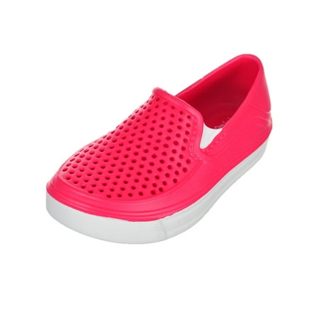 First Steps by Stepping Stones Girls' Slip-On Loafers (Sizes 4 - (Best Shoes For First Steps)