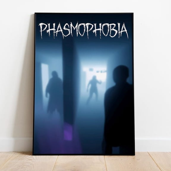Phasmophobia Poster Print | Gaming Poster | Room Decor | Wall Decor | Gaming Decor| Gaming s | Video Game Poster | Video Game Print, Unframed Paper Poster 8x10in