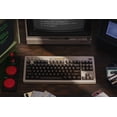 thumbnail image 3 of 8BitDo Clavier Mécanique Rétro, Bluetooth/2.4G/USB-C Clavier de Jeu Échangeable à Chaud avec 87 Touches, Double Boutons Super et Super Bâton pour Windows et Android - Édition C64, 3 of 7