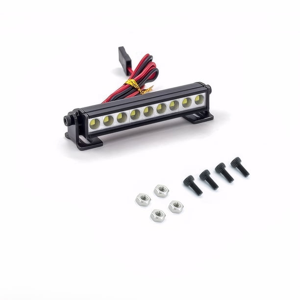 Luces de techo Bewildely de plástico 1/10 para Axial SCX10 Capra TRX4 D90 RC