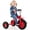 Red, variant on Gymax Kids Tricycle w/15 Inch Inflatable Rubber Tires Adjustable Handlebar & Seat Red