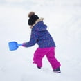 thumbnail image 3 of Pala de nieve para niños, mini palas de nieve de plástico, pala de arena, juguetes de jardinería, herramienta para palear nieve con mango, 2 piezas, color aleatorio, 3 of 5