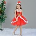 thumbnail image 6 of Generic Baby Girl Fall Outfits Toddler Girls Christmas Clothes Santa Children Xmas Play Dress for Classic Fashion Breathable Clothing(4-5 Years,Red), 6 of 9