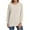 Beige, variant on TKLPEHG Women'S Fashion Hoodies & Sweatshirts Crew Neck Tunic Pullover Long Sleeve Fashion Lightweight Classic Solid Color Loose Casual Pullover (Gray,M)