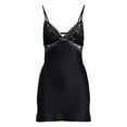 thumbnail image 6 of Joyspun Women’s Lace Trim Satin Chemise, Sizes S-3X, 6 of 6