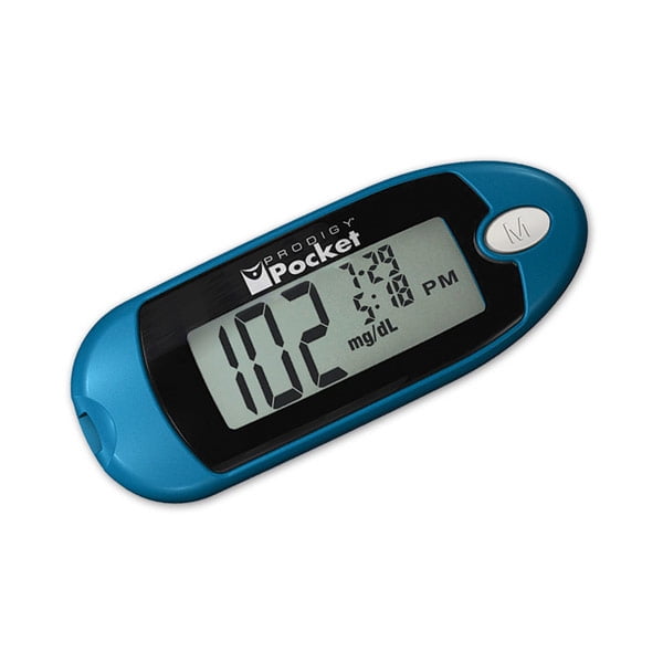 Prodigy Pocket Blood Glucose Meter Kit- Blue - Walmart.com