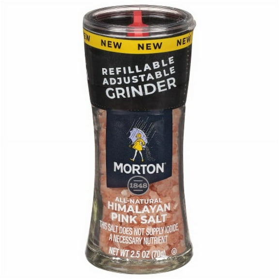 2X-Morton Himalayan Pink Salt Grinder - 2.5 oz