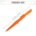 thumbnail image 6 of Unique Bargains 3 in1 Eyebrow Shaping Tool Orange Eyebrow Trimmer Eyebrow Clip Eyebrow Brush for Women, 6 of 7