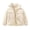 White, variant on KyCheLot Zip up Jacket for Kids Long Sleeve Stand Collar Thicken Outerwear Winter Warm Outdoor Clothes