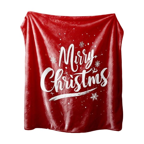 Christmas Decorations for The Home Flannel Blanket 75X100cm