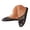Black, variant on Dakaela Women's Fishnet Mesh Flat Sandals Closed Toe Slip on Mule Slides with Flower Backless Loafers Summer Shoes Size 6-9