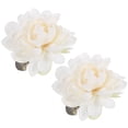 thumbnail image 1 of 2pcs Curtain Flower Buckles Curtain Flower Clips Curtain Flower Tiebacks, 1 of 8