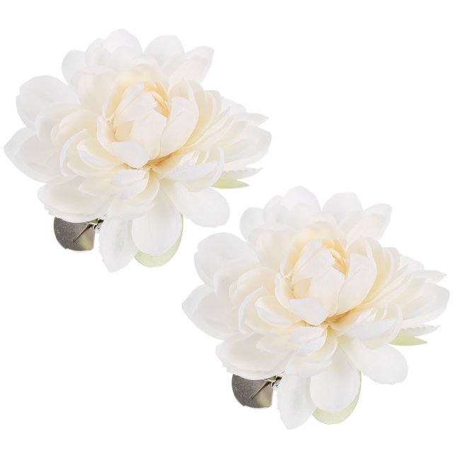 2pcs Curtain Flower Buckles Curtain Flower Clips Curtain Flower Tiebacks