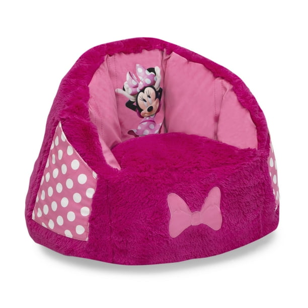 Disney Junior Minnie Mouse Bean Bag Chair, Pink