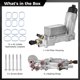 thumbnail image 5 of 926-959 Carcasa de filtro de aceite de motor con sensores y juntas de enfriador de aceite, kit de montaje de vehículo mejorado de aluminio compatible con Jeep Dodge Chrysler 11-16, 68105583AF 68105583, 5 of 6