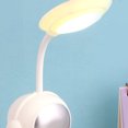 thumbnail image 3 of Mini Luz Nocturna Portátil Para Estudio De Dormitorio, Lámpara De Escritorio LED Regulable Recargable Para Niños Con Atenuación Inteligente, Diseño Creativo Y Batería De, 3 of 7