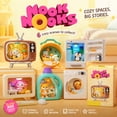 thumbnail image 6 of Nook Nooks Series Blind Box, Mini Collectible Collectible Animal Figurines with Themed Scenes and Surprise Accessories (6 Animals), 6 of 10