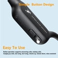 thumbnail image 3 of Auriculares De Conducción Ósea 5.4 IPX6 Impermeabilización Cancelación De Ruido Auriculares Deportivos Inalámbricos Con Micrófono Para Ejercicio Correr, 3 of 7