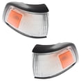 thumbnail image 6 of Pair Of Corner Lights Compatible with 1989-1991 Toyota Pickup SR5 3.0L (89-91) SR5 2.4L (89-90) DLX 2.4L (89-91) DLX 3.0L Halogen Gray Bezel I4 8162089176 8161089176 TO2520121 TO2521123, 6 of 6