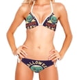 thumbnail image 2 of Halloween Font Detachable Sponge Adjustable Strap Bikini Set Two-Pack Swimsuit Swim Suits Swim Wear, 2 of 6