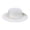 White, variant on Women's Summer Sun Hat UPF 50 Wide Brim Pearl Decorated Adjustable Tie Beach Travel Outdoor Casual